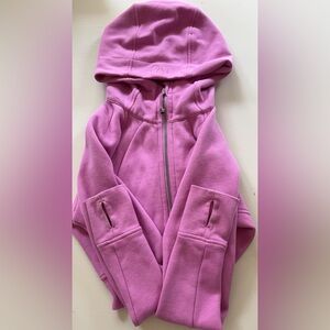 Lululemon: cropped full zip scuba jacket